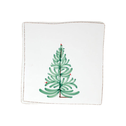 Vietri Lastra Holiday Trivet Dinnerware Vietri