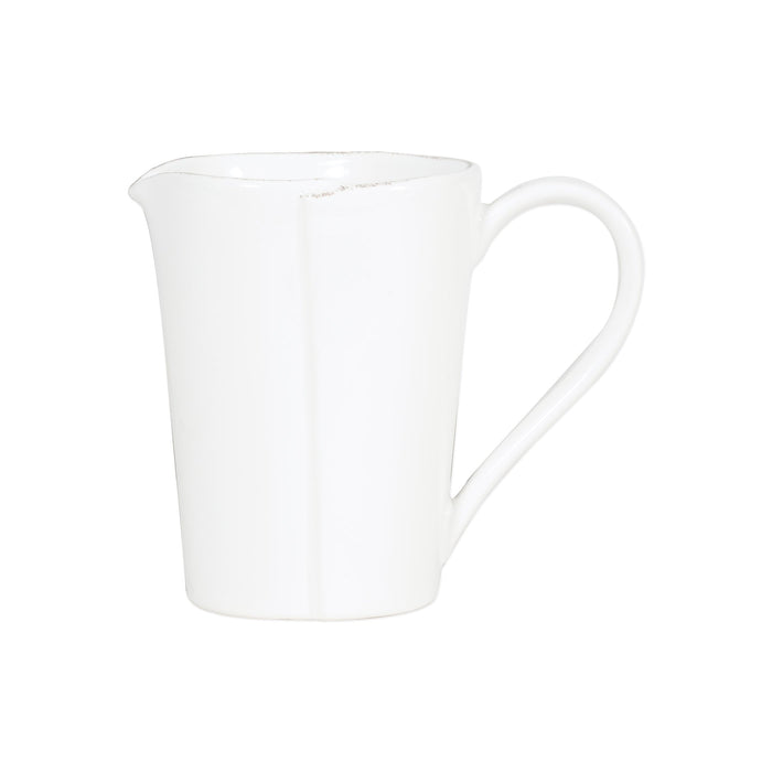 Vietri Lastra White Pitcher Dinnerware Vietri