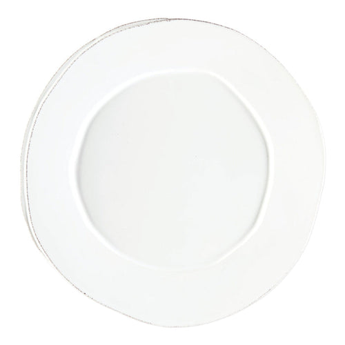 Vietri Lastra White Round Platter Dinnerware Vietri