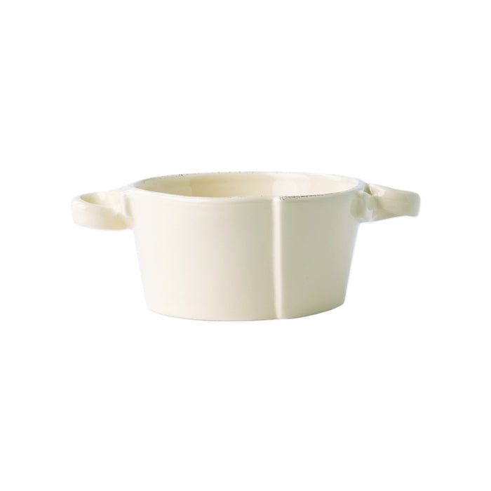 Vietri Lastra Small Handled Bowl Dinnerware Vietri Linen