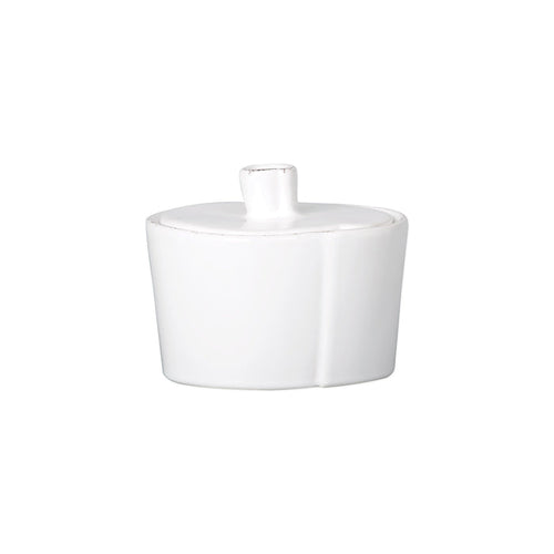 Vietri Lastra White Sugar Dinnerware Vietri