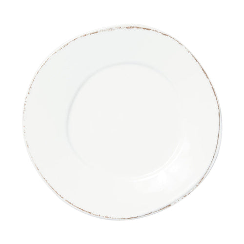 Vietri Melamine Lastra White Dinner Plate Dinnerware Vietri
