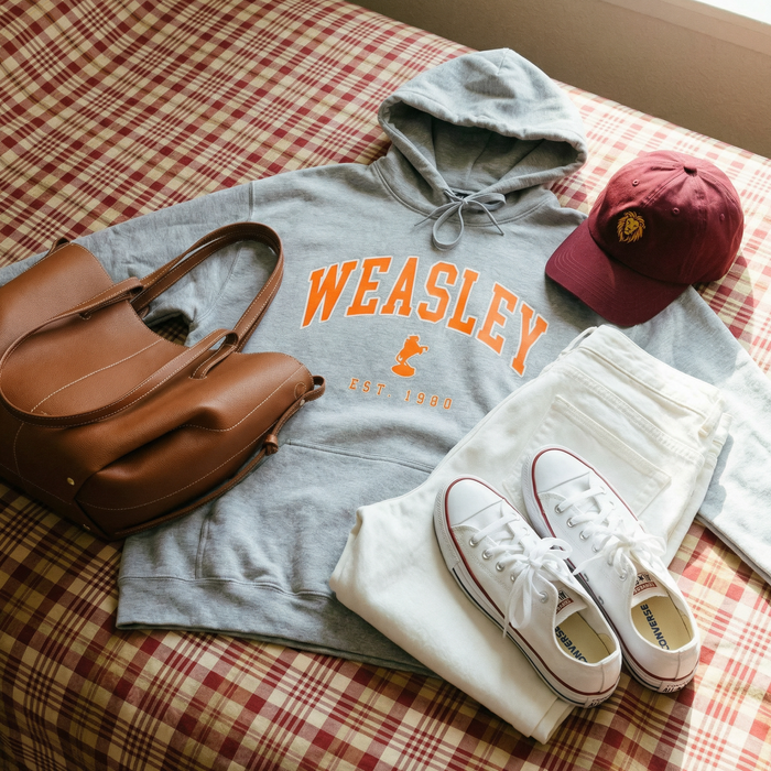 Weasley the King Heather Hoodie (M)