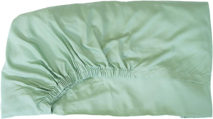 Weavve Home Lyocell Fitted Sheet Queen Size Blush Pink