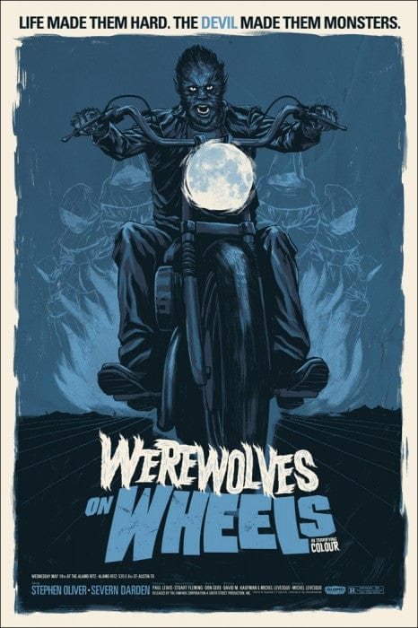 Werewolves on Wheels Variant Phantom City Creative poster