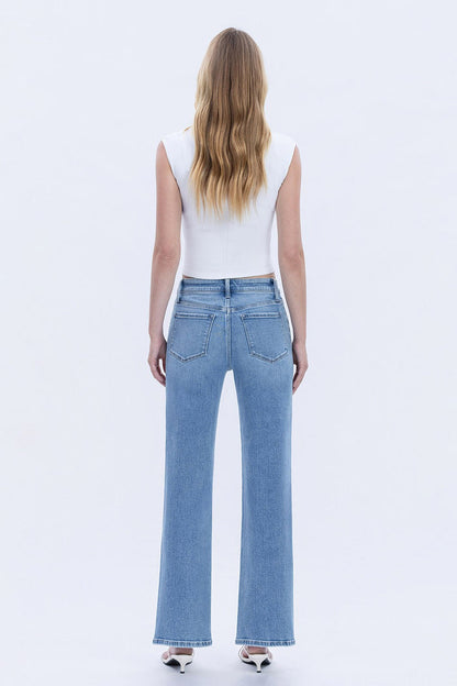 Westline Slim Wide Leg Jeans