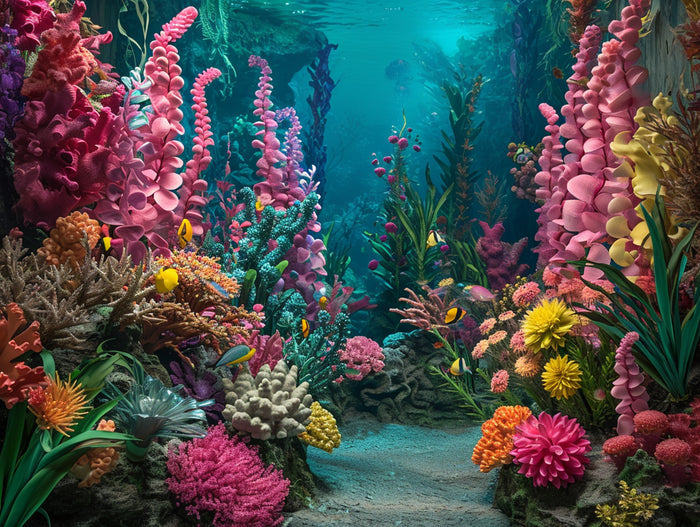 Whimsical Underwater Garden