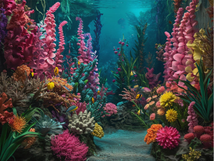 Whimsical Underwater Garden