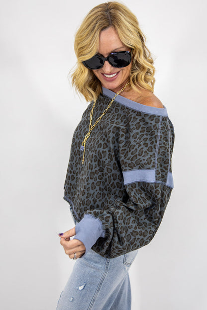 Wild Side Open Back Pullover