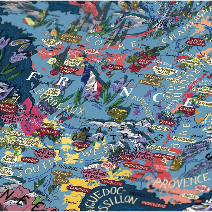 Wine Puzzle - France