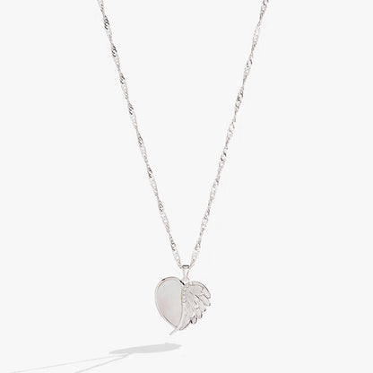Wings of Protection Charm Necklace
