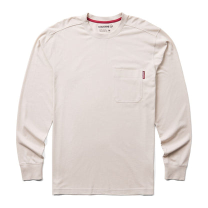Wolverine Men's Classic Long Sleeve Pocket T-Shirt Long Sleeve T-Shirts Wolverine Stone 2XL Reg