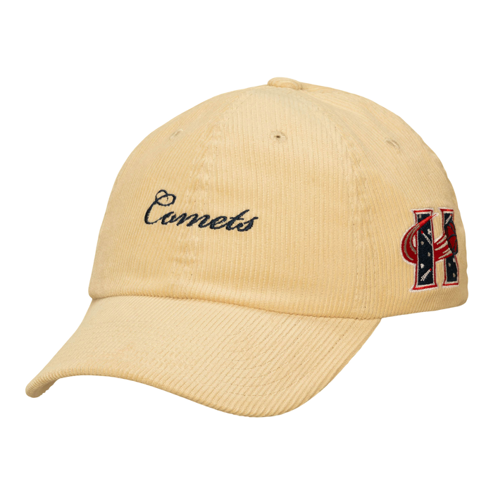Women's Houston Comets Mitchell & Ness HWC Corded Legendary Strapback Cap