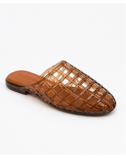 Woven in Style Jelly Mule