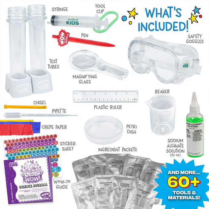 Wow in the World: 100 Experiments That WOW! STEM Thames & Kosmos