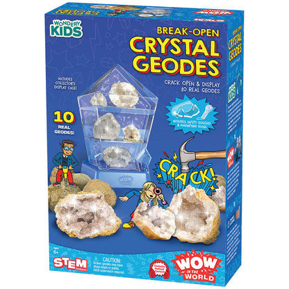 Wow in the World: Break-Open Crystal Geodes STEM Thames & Kosmos