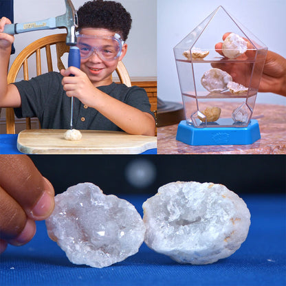 Wow in the World: Break-Open Crystal Geodes STEM Thames & Kosmos