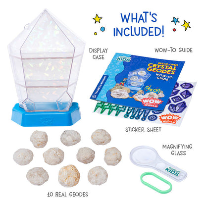 Wow in the World: Break-Open Crystal Geodes STEM Thames & Kosmos