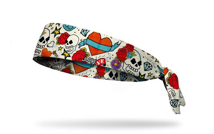 Wreckless Hearts Flex Tie Headband - View 1