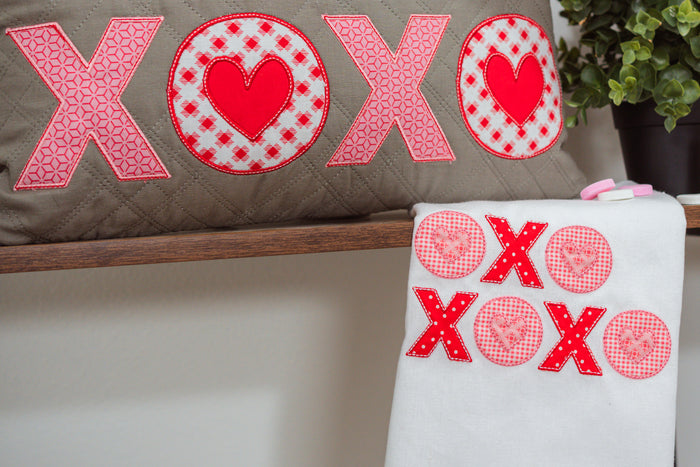 XO Applique Sewing (Downloadable Pattern)