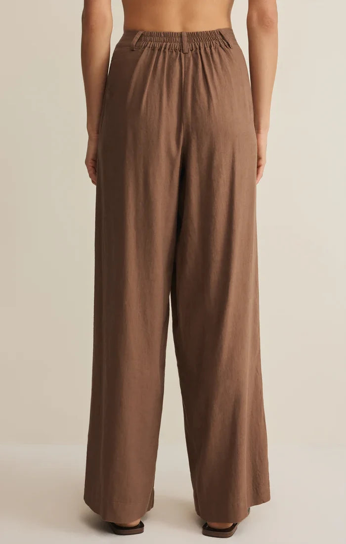 Z Supply Overlook Linen Pant, Palo Santo