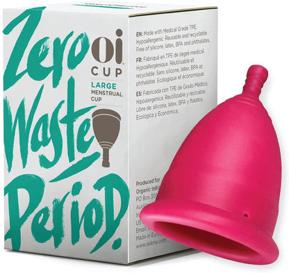 Zero-Waste Reusable Menstrual Cup, Hypoallergenic and Recyclable - Eco Trade Company