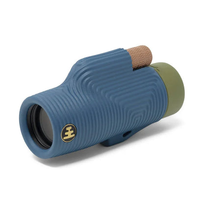 No-Matter-What Lifetime Warranty  Designed for Max Grip&nbsp;And Protection IPx4 Water Resistant Wide Field of View (384ft @ 1000yds)&nbsp; Fully Multi Coated Lens + BaK4 Roof Prism Rugged Impact Absorbing Housing + Scratch Resistant Lenses Twist Up Eyecup, compatible with glasses Binoculars